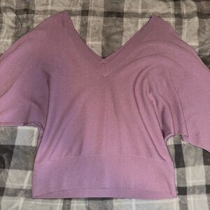 Long sleeve off the shoulder shirt